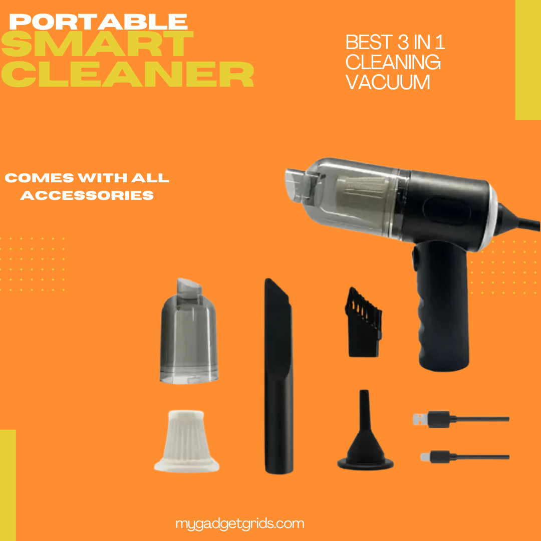 3-in-1 Portable Cordless Vacuum